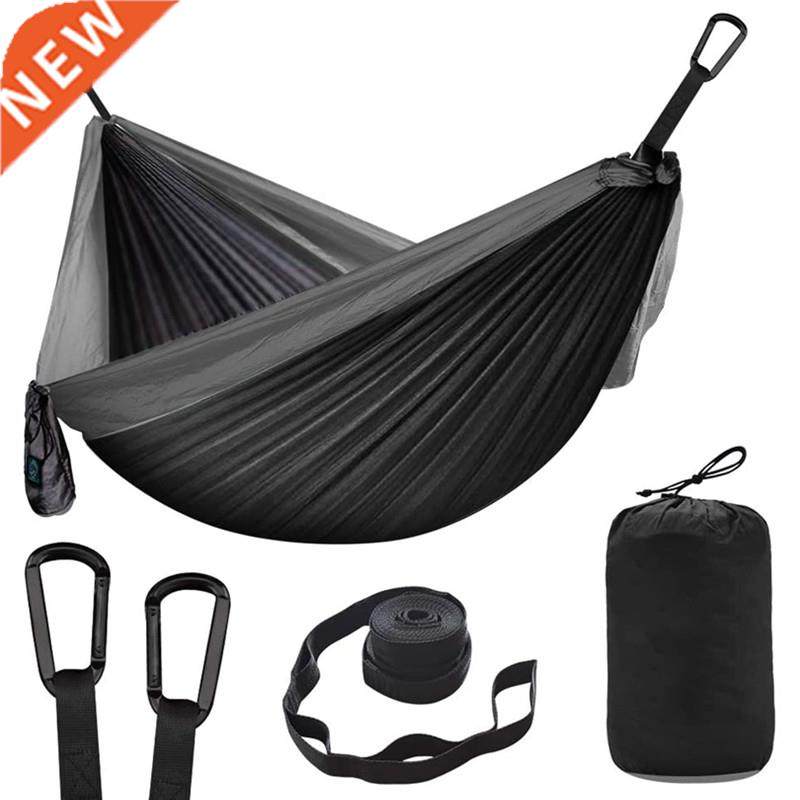 oversized double camping hammock,portable e straps hammock ,