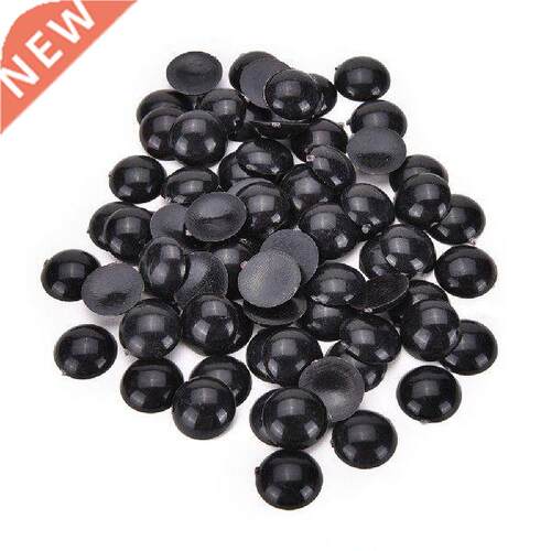 100Pcs/Set New Black Plastic Safety Teddy Bears Dolls Eyes