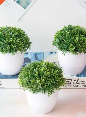 Artificial Plants Bonsai Home Decor Small ree Pot Plants Bon