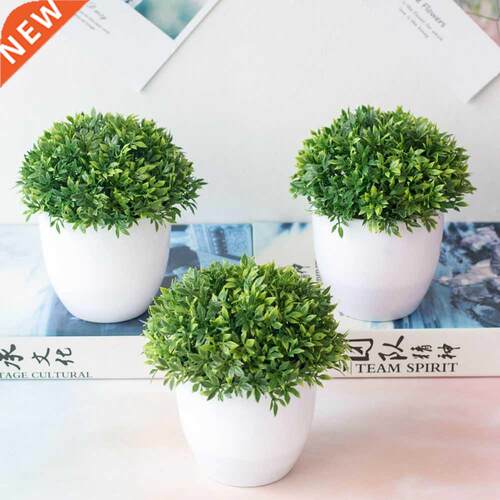 Artificial Plants Bonsai Home Decor Small ree Pot Plants Bon