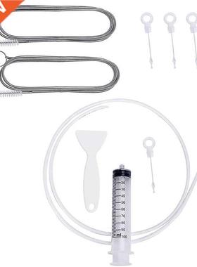 Fridge Drain Hole Cleaning Kit, Deicing Scoop Drain Hole Rem