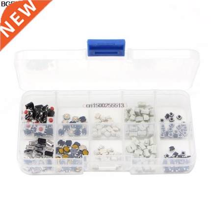 250Pcs Tactile Button Switch 10 Models Tactile Button Switch