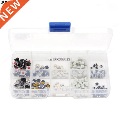 250Pcs Tactile Button Switch 10 Models Tactile Button Switch