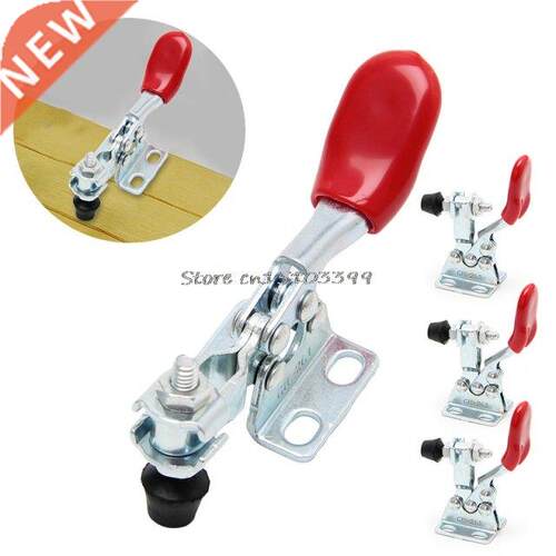 4Pcs Metal Horizontal Quick Release Hand Tool Toggle Clamp F