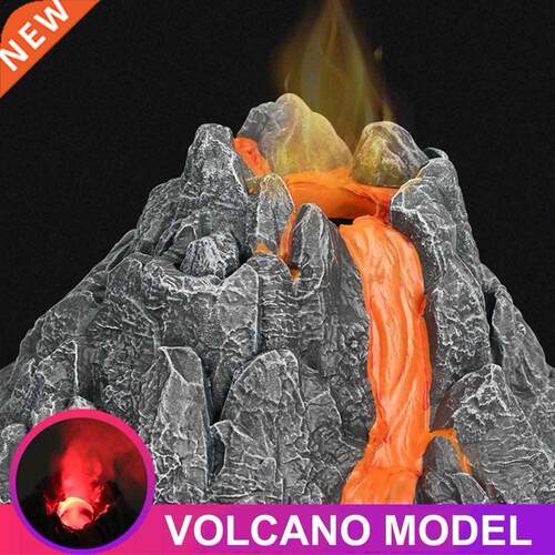 New Simulation Volcanic Eruption Model Steam Volcano Models