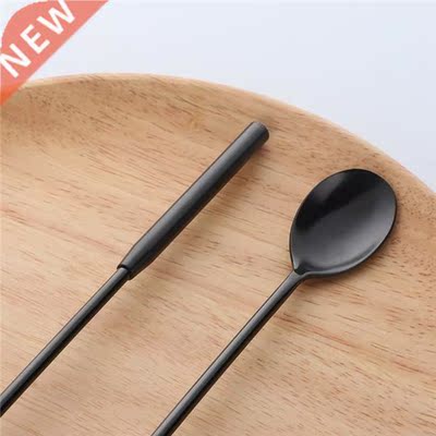 7 Colors Mixing Cocktail Spoon Top Grade 201 Stainless steel