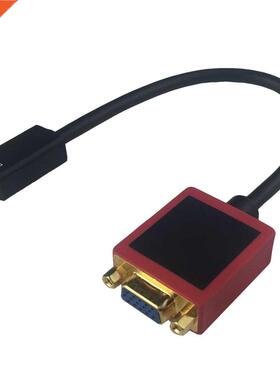 Gold-plated Mini DVI to VGA adapter cable 适用于 Apple iMac
