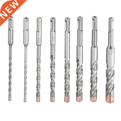 8PCS SDS Plus Hammer Drill Bit Set 40Cr Steel Stone Drill Cr