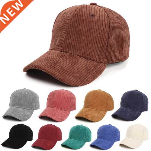 Men Corduroy Baseball Cap Women Sprng Summer Embrodery Bas