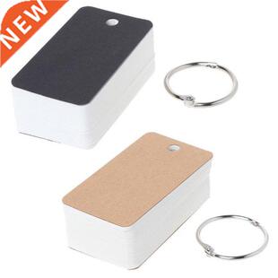 Simple DIY Index Cardboard Cover Blank Paper Card Memo Pad B