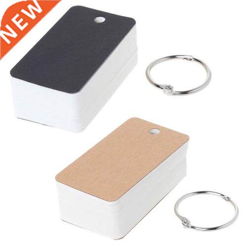 Simple DIY Index Cardboard Cover Blank Paper Card Memo Pad B