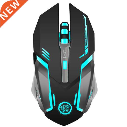 Rechargeable Wireless Gaming Mouse 7-color Backlig Breath