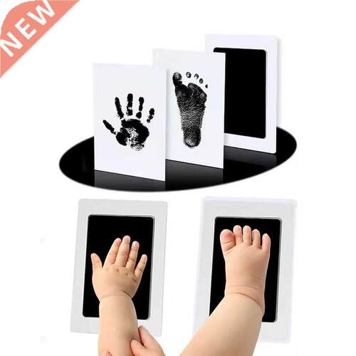 Newborn Baby Hand And Footprint Kit DIY Ink Pads Photo Frame