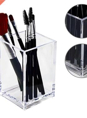 Stoage Makeu Makeu Bush ot with Bushes Stoage Acylic