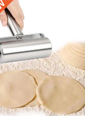 Stainless Steel Rolling Pin Pastry Pizza Fondant Bakers