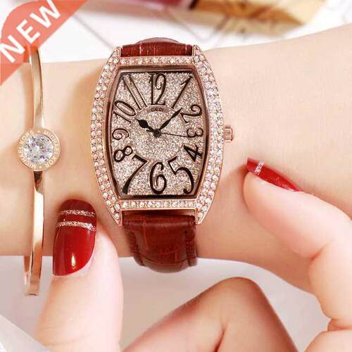 relogio feminino GEDI Fashion Unique Square Design Watch To
