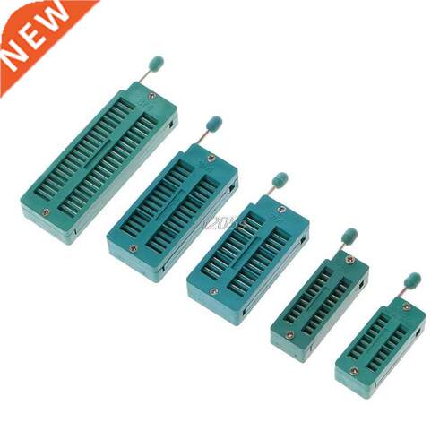 16 20 24 28 40 P Pin 2.54 MM Green DIP ZIF IC Socket Test So