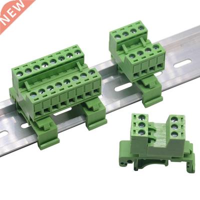 1Set 2-12pin 2EDG-UKR-5.08mm Rail Terminal Block Pitch 5.08m