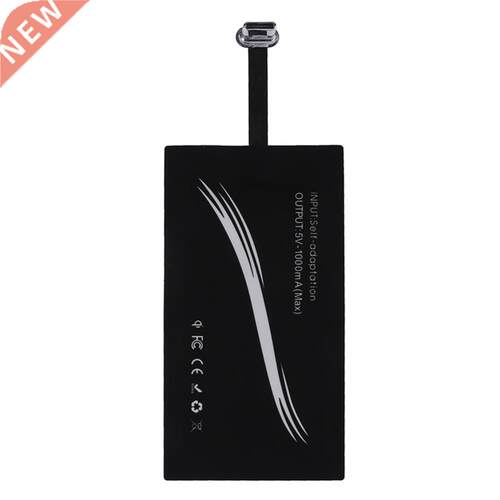Alloet Black Universal Type C USB-C Qi Wireless Chger Rece