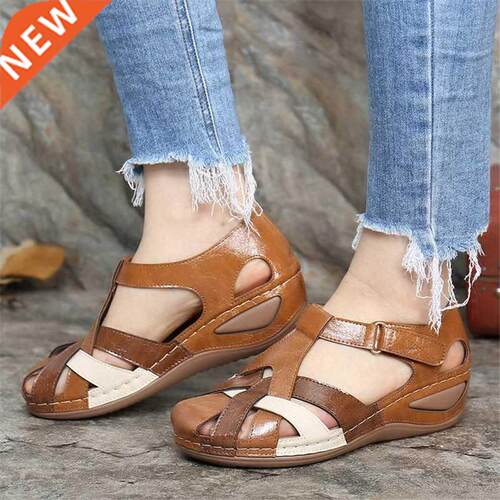 Women Sandals Fashion 2022 New Summer Shoes Wedges Casual No