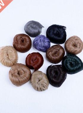 5cmx100cm Doll Colorful black falxen blown khaki Straight