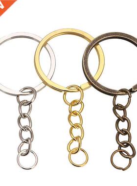 5-20pcs/lot Key Chain Key Ring keychain Bronze Rhodium Gold