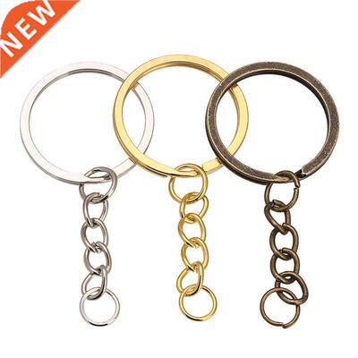 5-20pcs/lot Key Chain Key Ring keychain Bronze Rhodium Gold