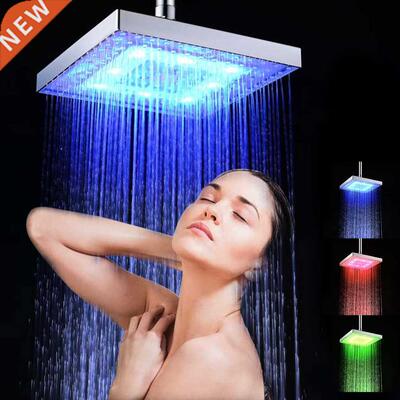 Shower Head LED Rainfall Shower Head Square Shower Head Auto