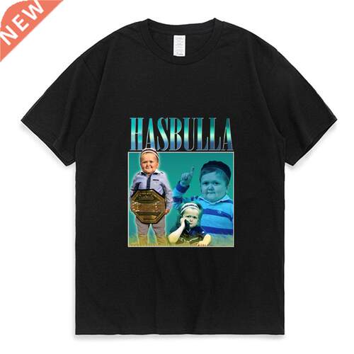Hasbulla Fighting Meme T Shirt Men Women Mini Khabib Blogger