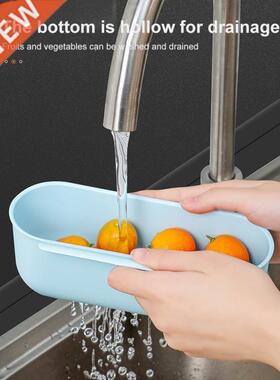 Drain Basket Sink Shelf Soap Sponge Drain Rack Filter Screen
