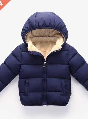 Bby Children Cots Winter Thick Jckets For Boys Wrm Plush