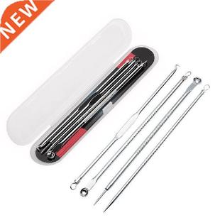 4Pc/Set Stainless Steel Blackhead Removal Kit Acne Blemish