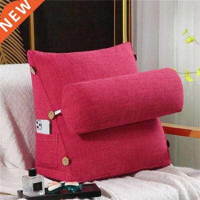 Sofa Back Pillow Bed Backrest Office Chair Support Waist Cu