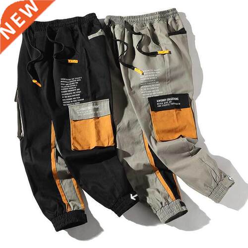 Hip-hop Pants Mens New Faion Chinese character printing Ha