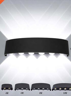 LED Wall Lamp Aluminum Outdoor IP65 Waterproof Up Down Wall