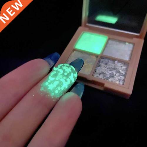 New Natural 9 Color immer Glit Eye adow Powder Palette