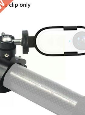 1Pcs Bike Clmp 360 Universl Bll Tube Clmp 1/4 Interfce