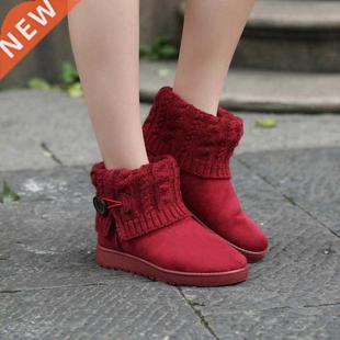 Women Snow Boots Warm Winter shoes Зимние сапоги