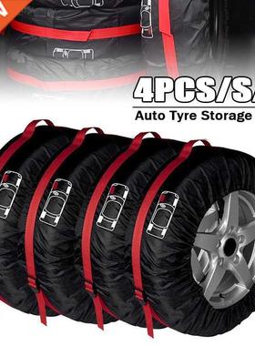 4pcs Dust-proof Waterproof Protector Car Spare Tire Cover Ca