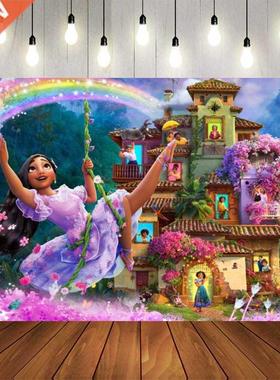 Encanto Mirabel Photography Backdrops Girls Happy Birthday P