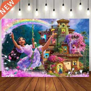 Encanto Mirabel Photography Backdrops Girls Happy Birthday P