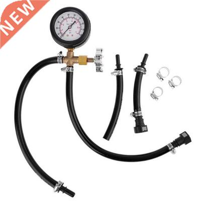 Quickly Connected Fuel Pump Pressure Tester Gauge With Valve