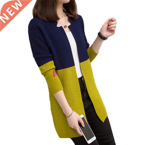 Spring utumn New Knit Sweter Crdign Women Jcket Koren