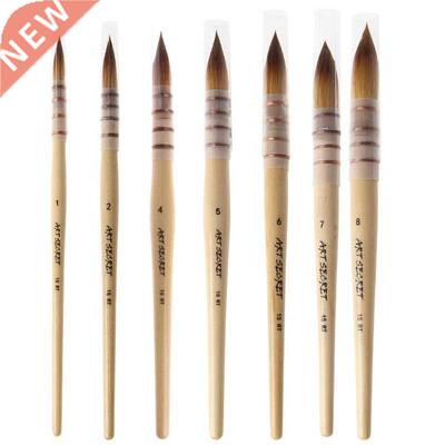 Handmade Squirrel Hair Artist Watercolor Paint Brush For Wat