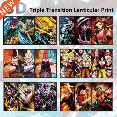 DBZ 3D Lenticular Poster Jujutsu Kaisen 3D Wall Art Painting