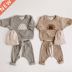 Fashion Kids Clothes Set Toddler Baby Boy Girl Pattern Casua