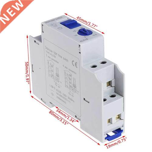 Din ail Staicase Lighting Time Switch time elay 220VAC