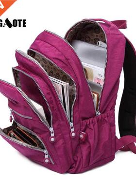 TEGAOTE Women Backpack School Bag for Teenage Girls Nylon C