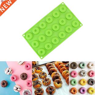 Biscuit Cake Molds 18-Cavity Mini Chocolate/ Donut Silicone