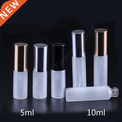 *6pcs 5ML 10ML Tube Frosting Perfume Bottle Glass Sample Spr